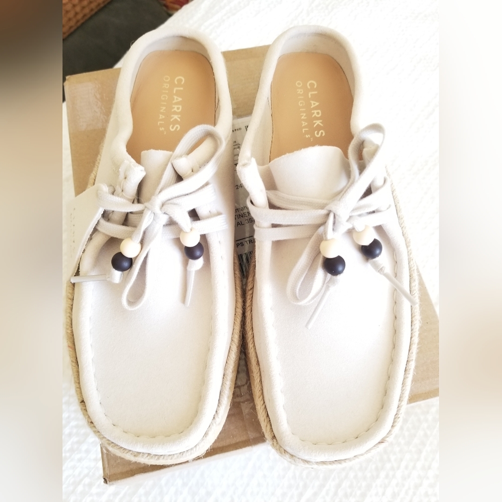 ZARA CLARKS CLOGS off white brand new size 10